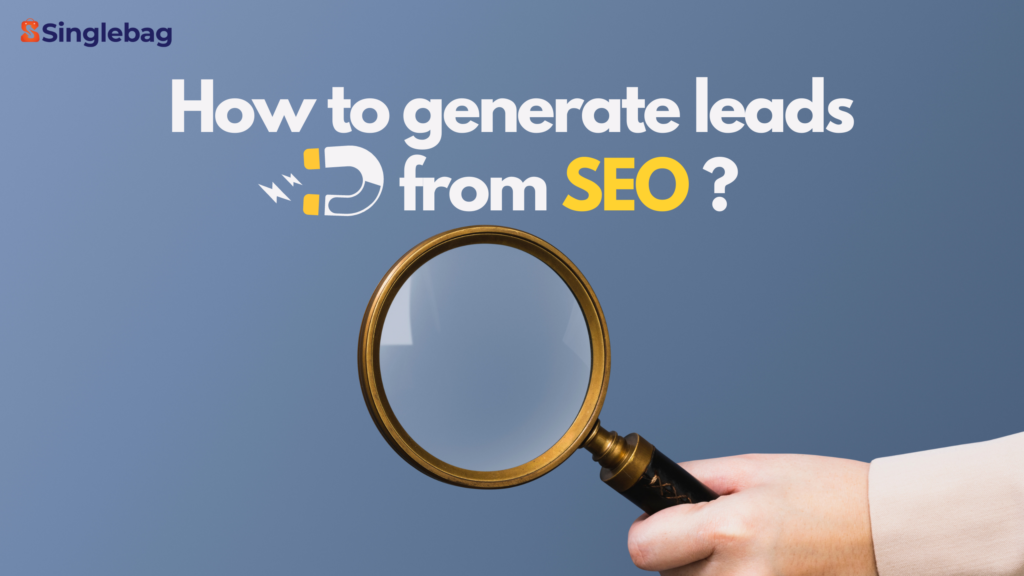 Generate leads from SEO